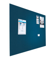 Pinntafel ohne Rahmen Bulletin Blau