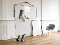 Whiteboard Portable - Tragbare Designtafel doppelseitig...