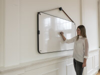 Whiteboard Portable - Tragbare Designtafel doppelseitig emaillierter Stahl