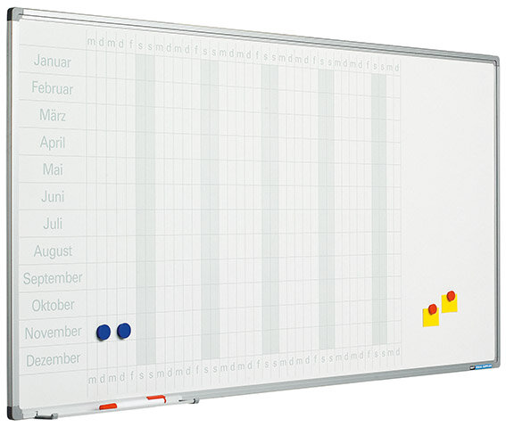 Jahresplaner Softline 60 x 120 cm