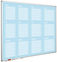 Jahresplaner blau Softline 90 x 120 cm