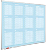 Jahresplaner blau Softline 90 x 120 cm