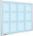 Jahresplaner blau Softline 90 x 120 cm