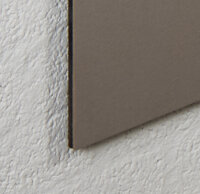 Pinntafel Bulletin ohne Rahmen 200 x 120 cm grau