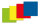 Magnetfolie Symbol Quadrat Set 5 Stück