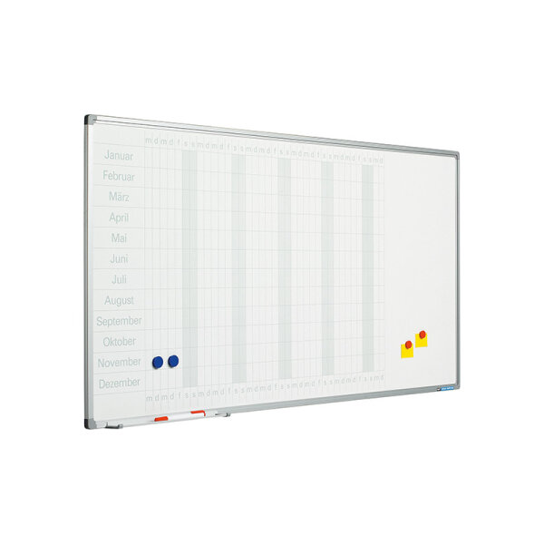 Jahresplaner Softline 60 x 120 cm Englisch