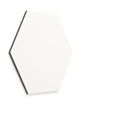 Whiteboard ohne Rahmen Six Square aus emailliertem Stahl