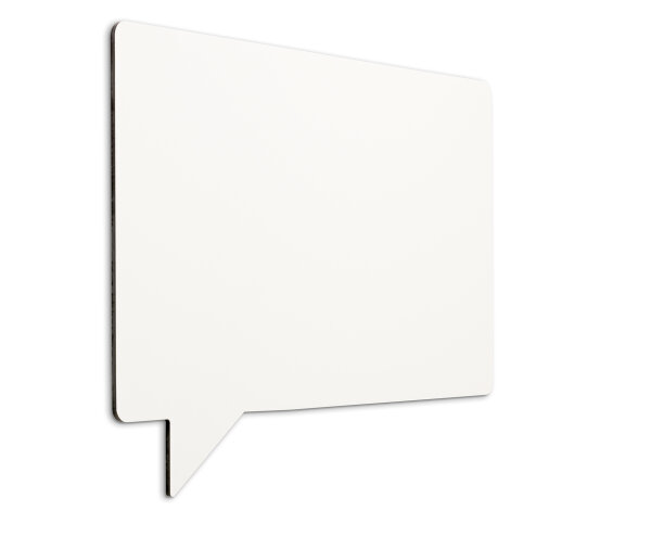 Whiteboard ohne Rahmen Speech aus emailliertem Stahl