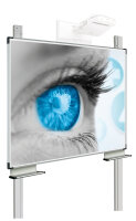 Projektionstafel ExtraFlat Höhenverstellbar (16:9)...