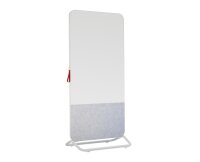Doppelseitiges Whiteboard mobil