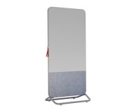 Doppelseitiges Whiteboard mobil