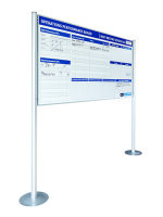 Whiteboard doppelseitig bedruckt 120 x 200 cm
