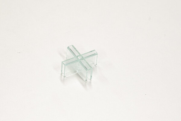 Verbindungselement für Plexiglas Trennwand 4-Wege