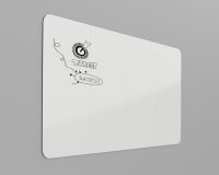 Whiteboard-Wall rahmenlos
