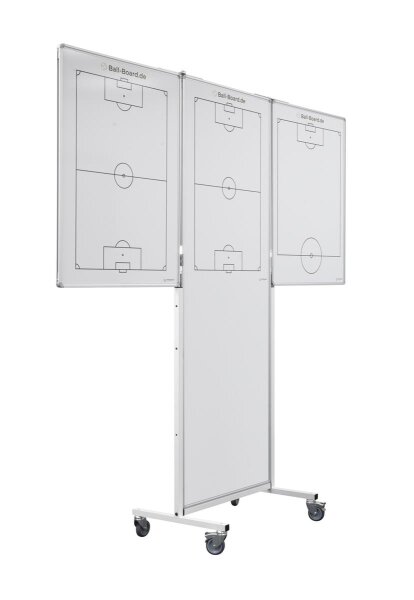 Ball-Board Taktiktafel "BIG" Mobil mit Flügeln auf Rollen 190 x 240 cm