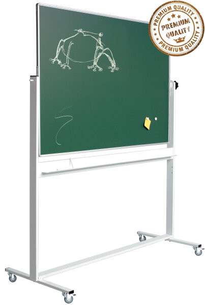 Drehtafel Doppelseitig Grün (mobile Kreidetafel)