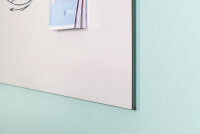 Whiteboard ohne Rahmen "Budget" aus lackiertem Stahl