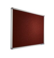 Pinntafel aus Stoff (Orangerot- AK015)
