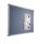 Pinntafel aus Stoff (Pastell-Blau)