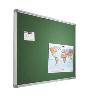 Pinntafel aus Stoff (Intensiv-Grün)