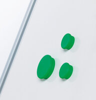 Kombitafel Whiteboard/Pinntafel 60 x 90 cm Email + grauer Textilstoff