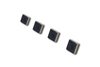 Glastafel Magnete - verchromt Quadrat 10 x 10mm (flach)