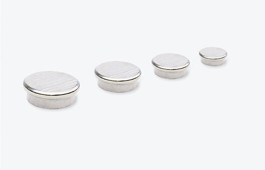 Silbermagnete extra stark - 10er Pack