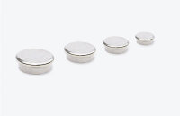 Silbermagnete extra stark - 10er Pack