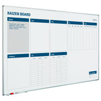 Whiteboard Qualitätsmanagement 120 x 200 cm