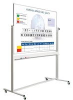 Drehtafel doppelseitig bedruckt